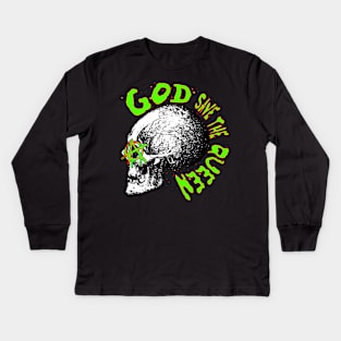 God Save the Queen Kids Long Sleeve T-Shirt